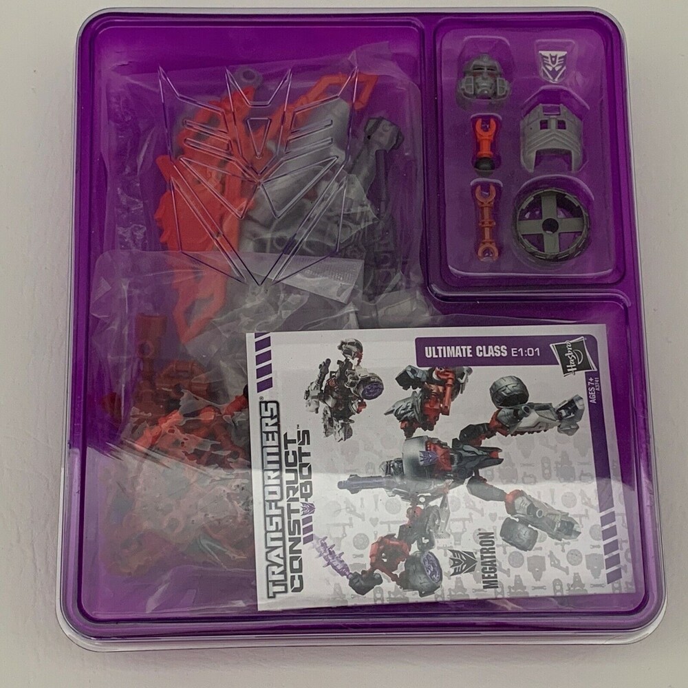 Hasbro‎ Transformers Megatron Construct Bots Ultimate Class E1:01 NIP Complete!